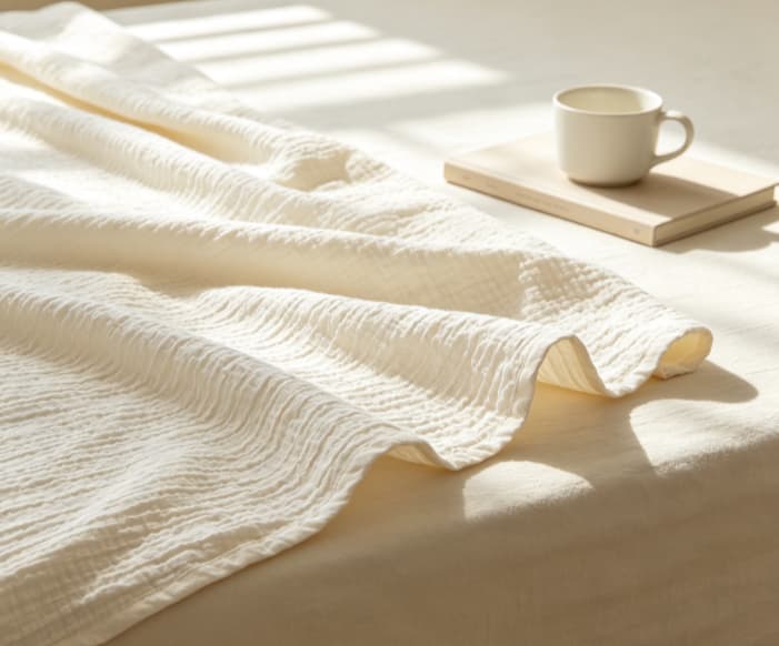 Crinkle Effect Fabric